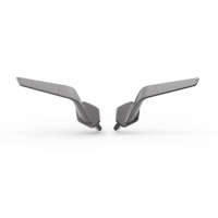 Coppia Specchi Rizoma Stealth Panigale V2 2025 grigio