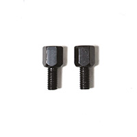 Coppia Adattatori Specchi Chaft 10/8 Yamaha Nero