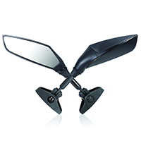 Coppia Specchi Chaft Randy Fairing Nero