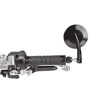 Specchio Chaft Trendy Handle Sinistro Nero