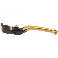 Cnc Racing Lcf35g Clutch Lever Long Folding Gold