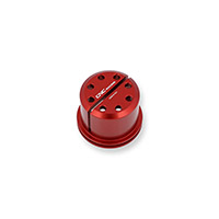 Cnc Racing Ducati Steering Ring Nut Red