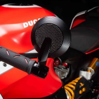 Db Race X5 Mirror (un Espejo) - Carbono Brillante