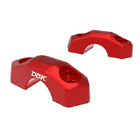 Abrazaderas de manillar Dbk BMW R1300 GS rojo