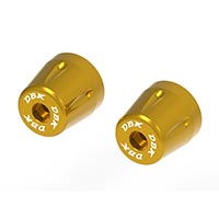 Dbk Moto Guzzi V100 Handlebar Caps Gold