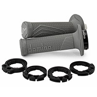 Domino D100 D-lock Lock On Grips Grey