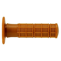 Domino Retro 120mm Closed End Grips Orange