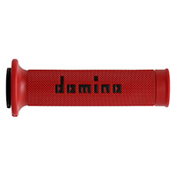 Domino A010 Grips Red Black