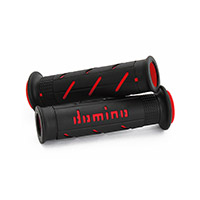 Puños Domino A25041 negro rojo