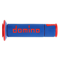 Poignées Domino A450 Bleu Rouge