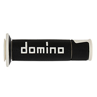 extremos abiertos Handlebar Grip Conjunto de pinzamientos Domino a450 on-Road Racing negro/rojo 