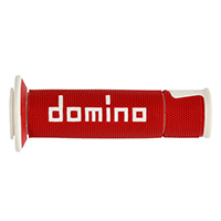 Domino A450 Grips Red White