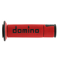 Domino A450 Grips Red Black