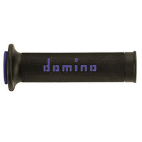 Coppia Manopole Domino A01041c Nero Blu