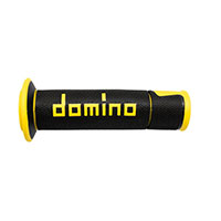 Domino A45041C Racing Handgriffe schwarz rot