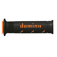 Coppia Manopole Domino A25041c Xm2 Nero Arancio