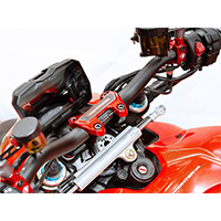 Ducabike Bm14 Sf4 Handlebar Clamp Red