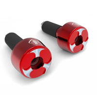 Ducabike Handlebar Caps Universal Cm08 Red