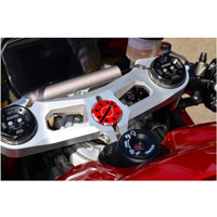 Ducabike Panigale V4 Anillo de direccion rojo