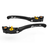 Ducabike Le16 Eco Gp1 Levers Black Gold