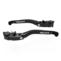 Isotta Eco Gp Lever Kit Moto Guzzi V100 Black