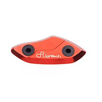 Par de placas espejo Lightech SPE125 rojo