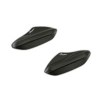 Lightech Aprilia Rs660 Mirror Caps Pair Black