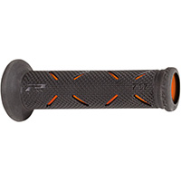 Manopole Progrip 717 DD Open End nero arancio