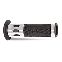 Progrip 728 Open End Aluminium Ring Grips Silver