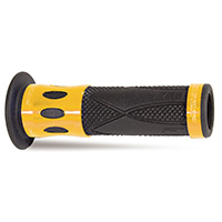 Puños Progrip 728 Open End Aluminium Ring dorado