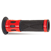 Progrip 728 Open End Aluminium Ring Grips Red