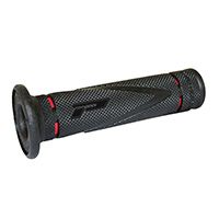 Progrip 838 Dd Closed End Grips Black Red