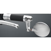 Rizoma Specchio Spy-arm D.80 Argento