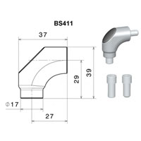 Rizoma Adapter Bs411a Aluminium