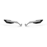 Par de espejos Rizoma Stealth Naked Max gris