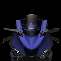 Paire de rétroviseurs Rizoma Stealth Yamaha R6 gris - 4