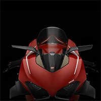 Rizoma Stealth-Spiegelpaar Panigale V4 grau - 3