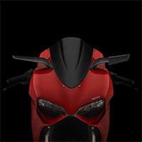 Coppia Specchi Rizoma Stealth 899 Panigale Nero - img 2