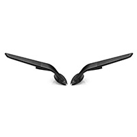 Rizoma Stealth Mirrors Pair Mv F3 800 Black