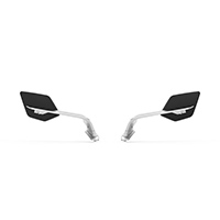 Espejos Rizoma Stealth Max para BMW S1000RR plata