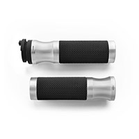 Puños Rizoma Sport Ride by Wire 22 mm plata