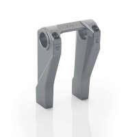 Rizoma Raised And Swept-back Risers Thunder Grey