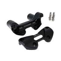 Kit completo abrazadera de manillar CNC Ducati Multistrada negro - 3