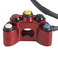 Stm 3 Buttons Standard Switch Red