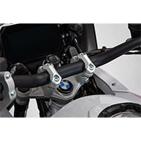 Sw Motech Riser Inclined Handlebar Silver