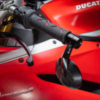 Db Race Specchi X5 End Bar Ducati Panigale V4 /v2 Carbonio - img 2