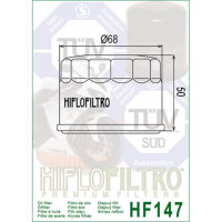 HI-FLOオイルフィルター HF147 - img 2