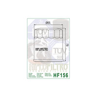 HI-FLO HF156 オイルフィルター - img 2