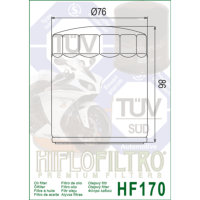 クロムオイルフィルター HI-FLO HF170C - img 2