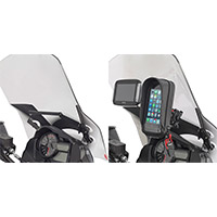 Soporte superior de carenado Givi para GPS Hold FB3114